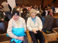 Alenka a pani Vítková v priestoroch Radnice 